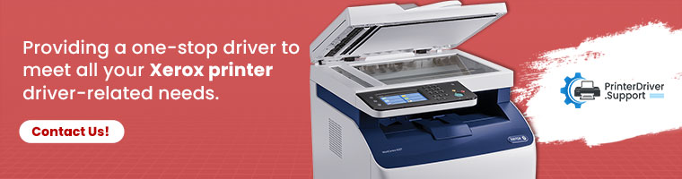 Xerox Printer Driver Supports