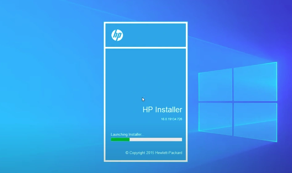 the installer will launch; on the Software Selection screen