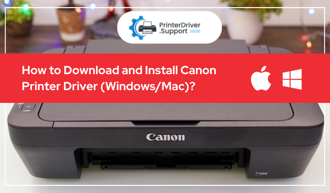 Install Canon Printer Driver